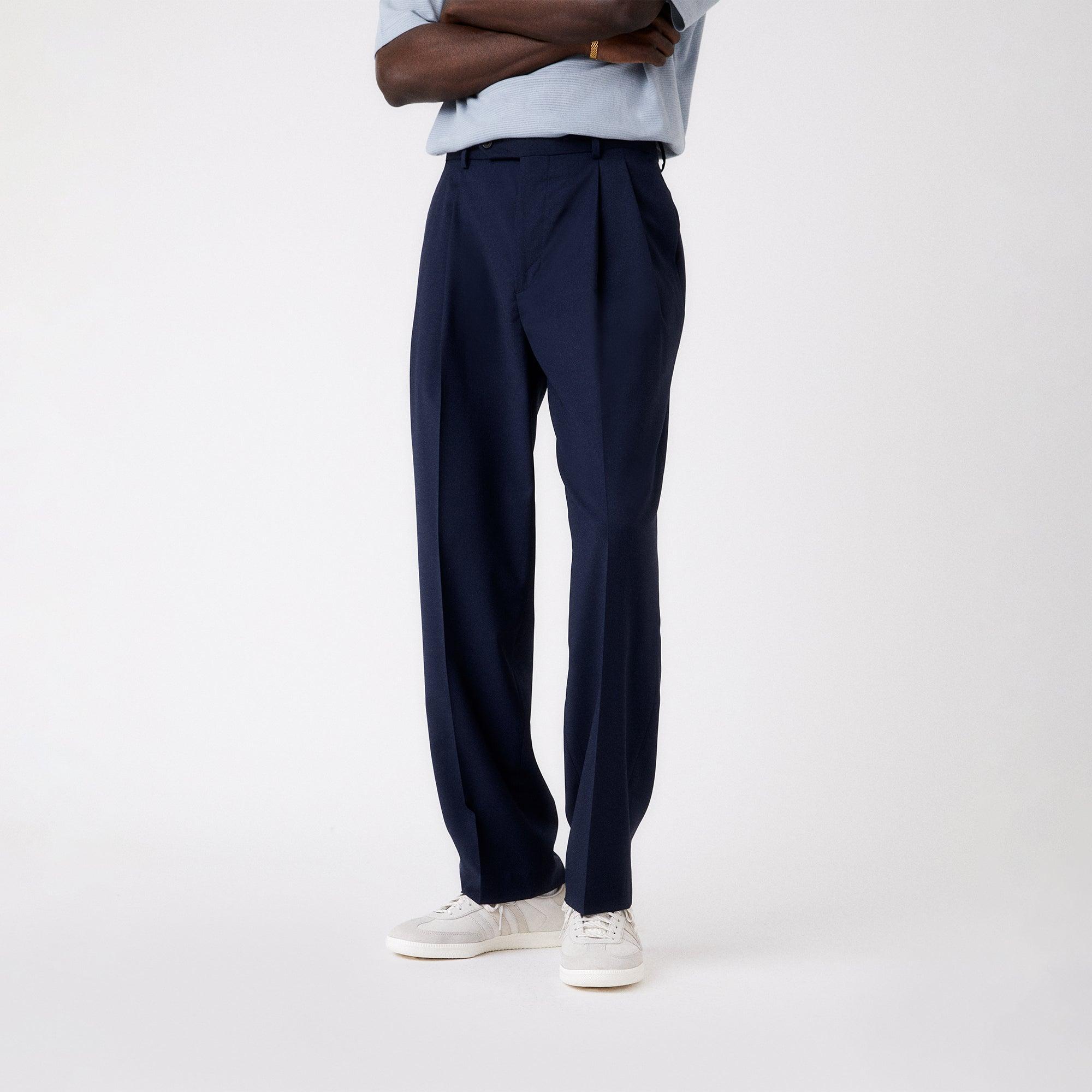 Kith Kylan Pleated Trouser - Gulf Male Product Image