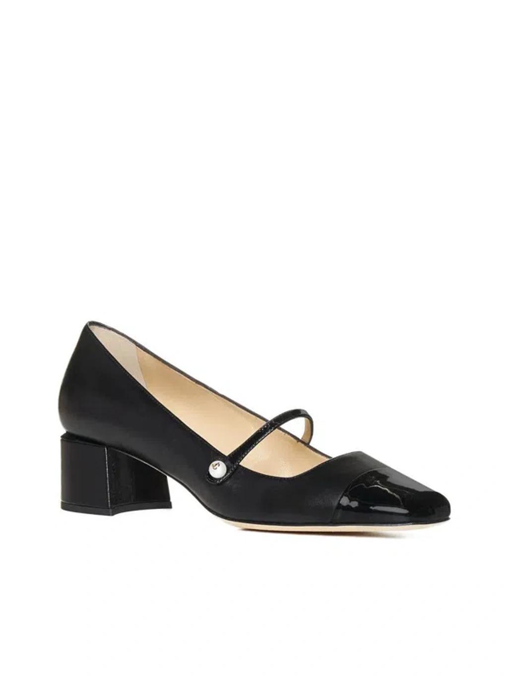 JIMMY CHOO Elisa 45 Heeled Shoes In Black Product Image