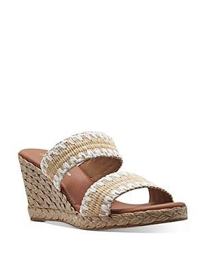 Andr Assous Nolita Raffia Wedge Slide Sandal Product Image