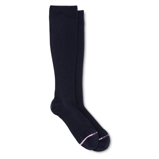 Womens Dr. Motion Soid Microfiber Compression Knee High Socks Product Image