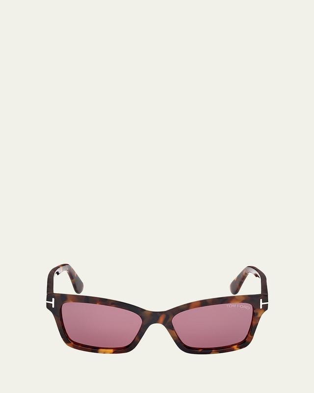 Womens Mikel 54MM Rectangular Sunglasses Product Image