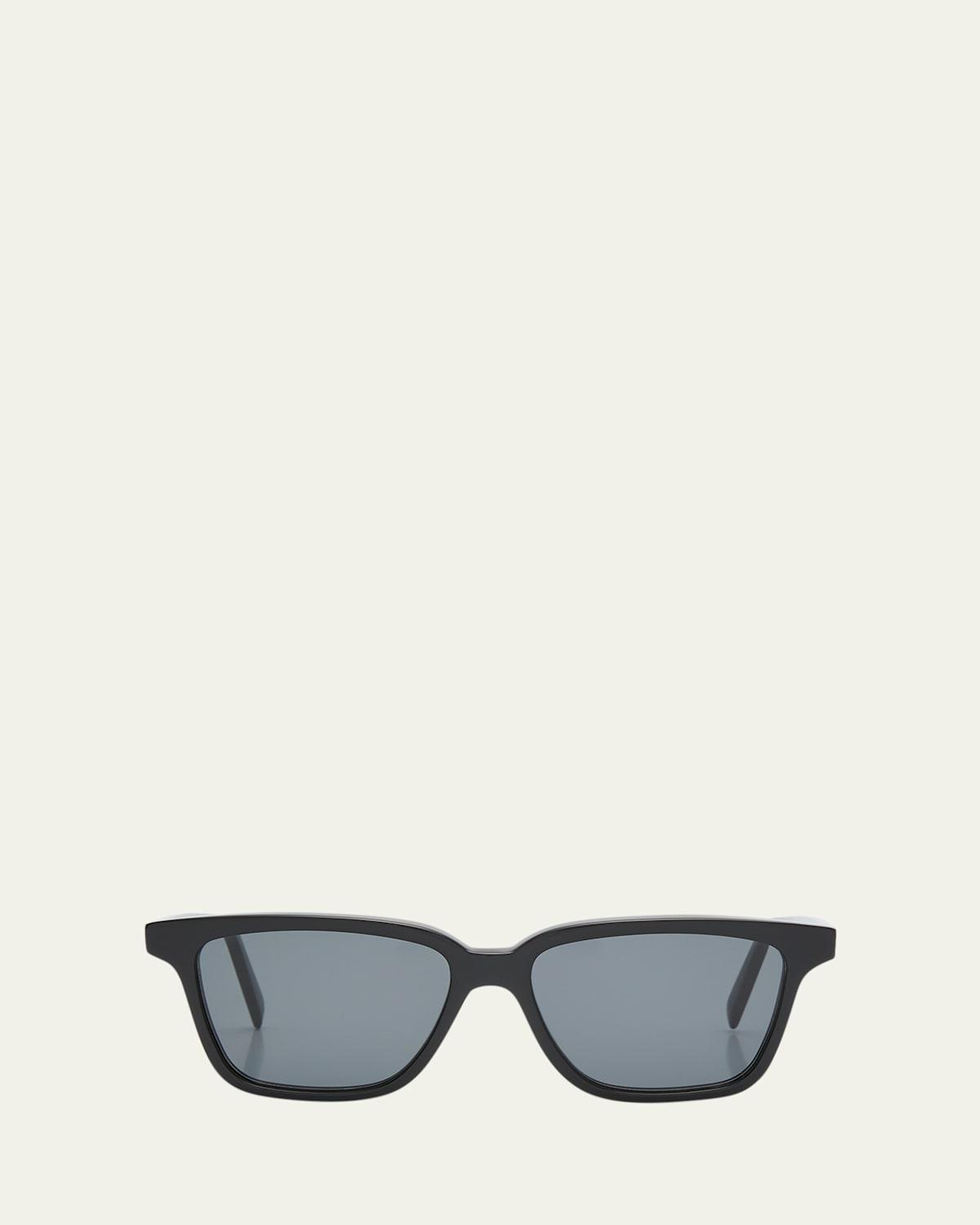 Toteme The Squares Acetate Square Sunglasses  - BLACK product image