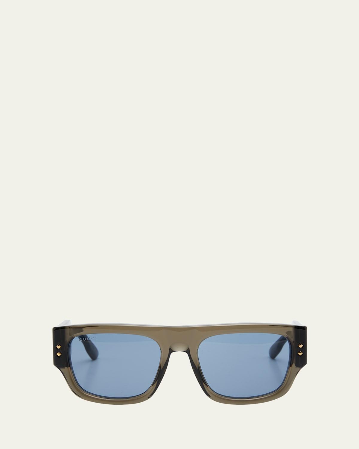 Mens Nouvelle Vague 54MM Square Acetate Sunglasses Product Image