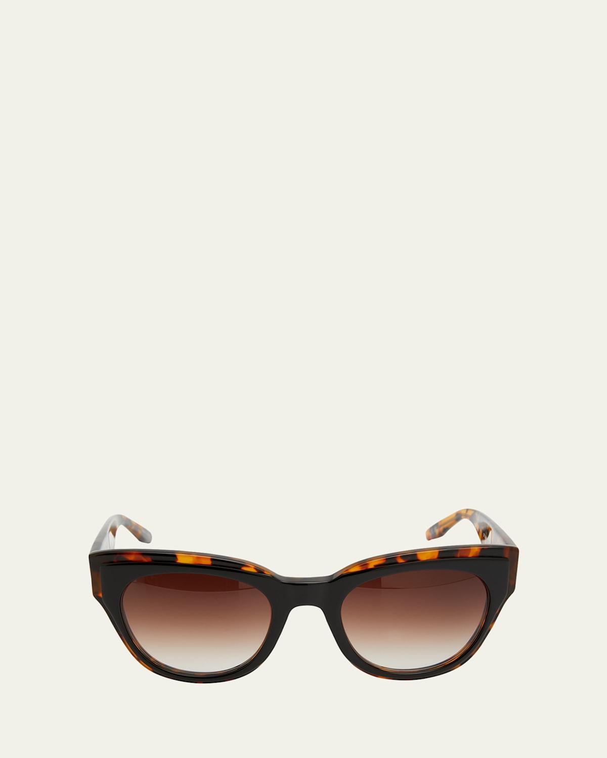 Lioness Havana Acetate Cat-Eye Sunglasses Product Image