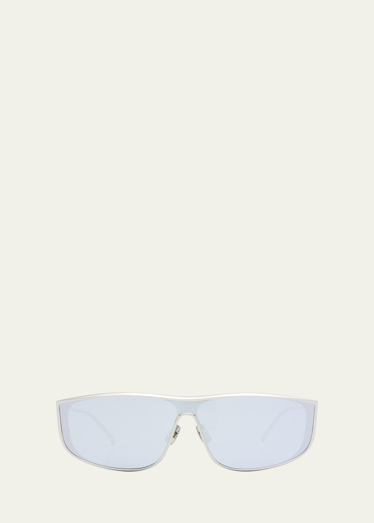 Luna Mirrored Zinc Alloy Shield Sunglasses Product Image