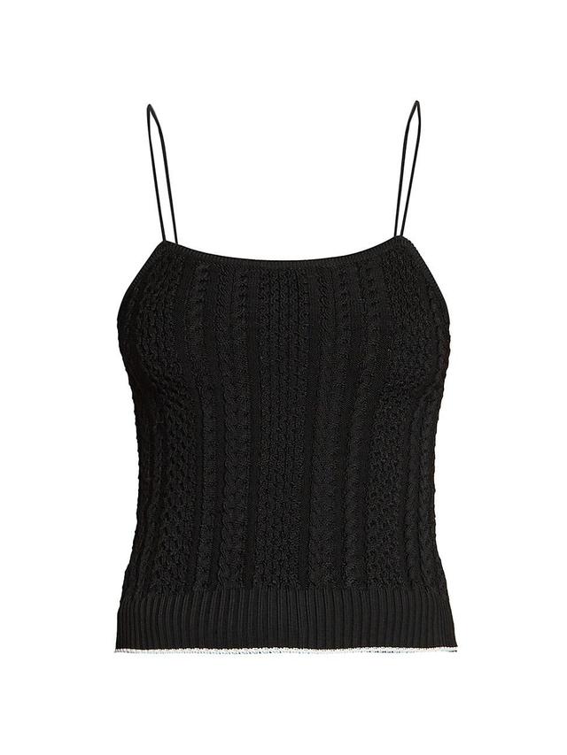 Womens Le Haut Bela Cable-Knit Tank Product Image