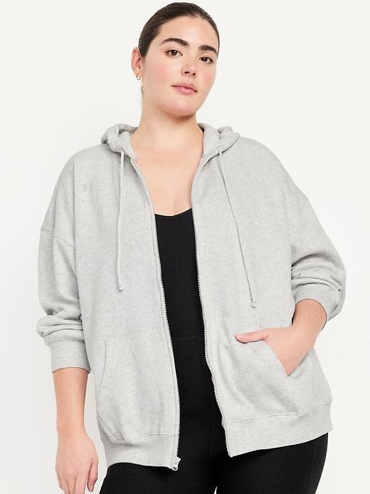 SoComfy Oversized Zip Hoodie Product Image