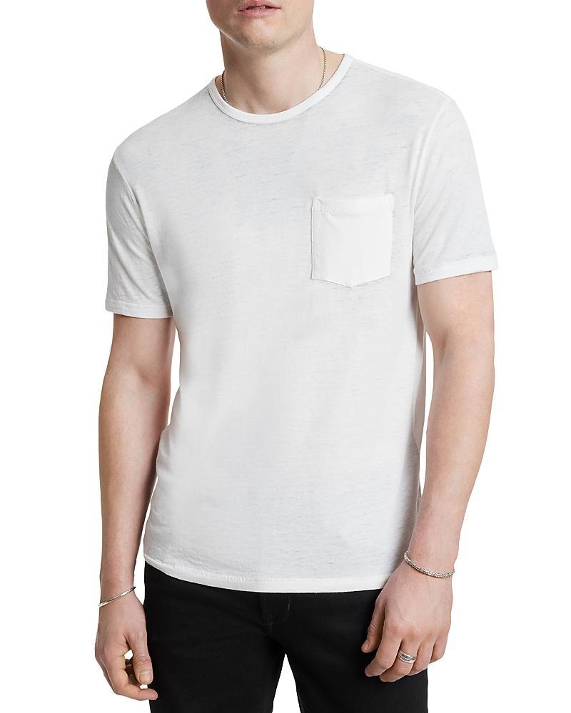 John Varvatos Bond Burnout Pocket Tee Product Image