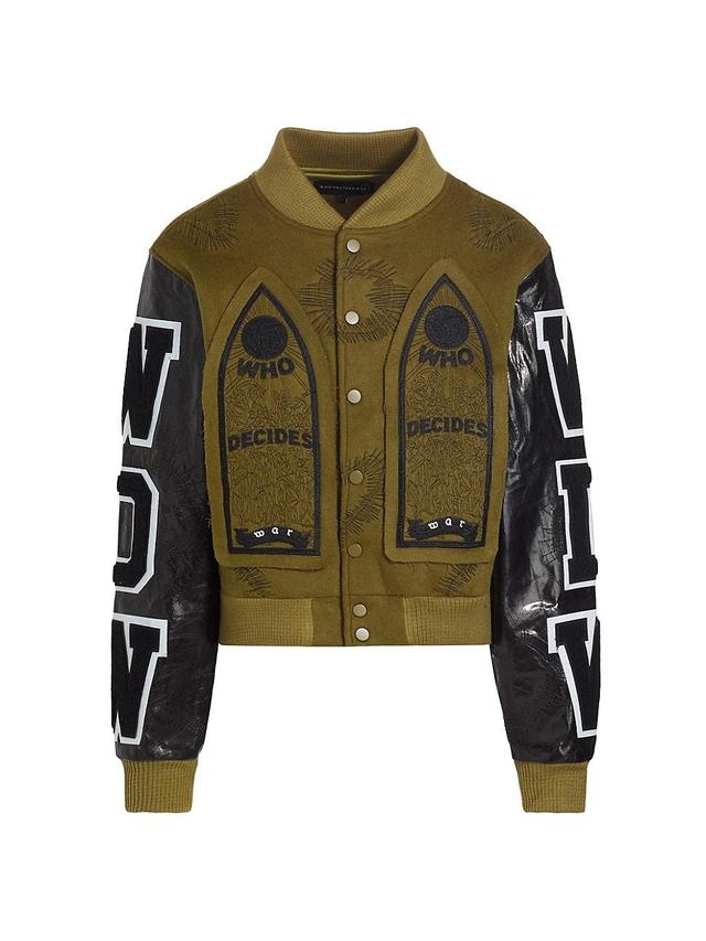 Mens Namesake Wool-Blend Varsity Jacket Product Image