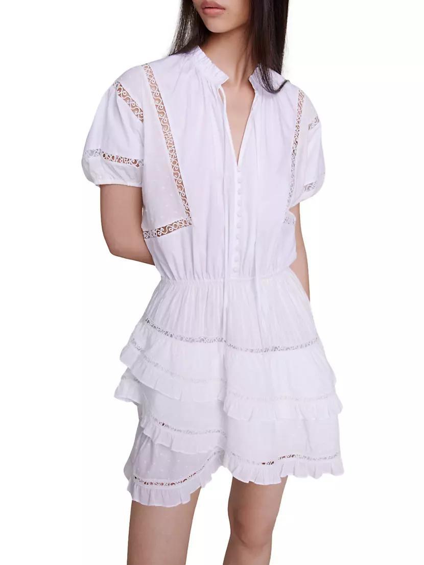 Short Embroidered Dress Product Image