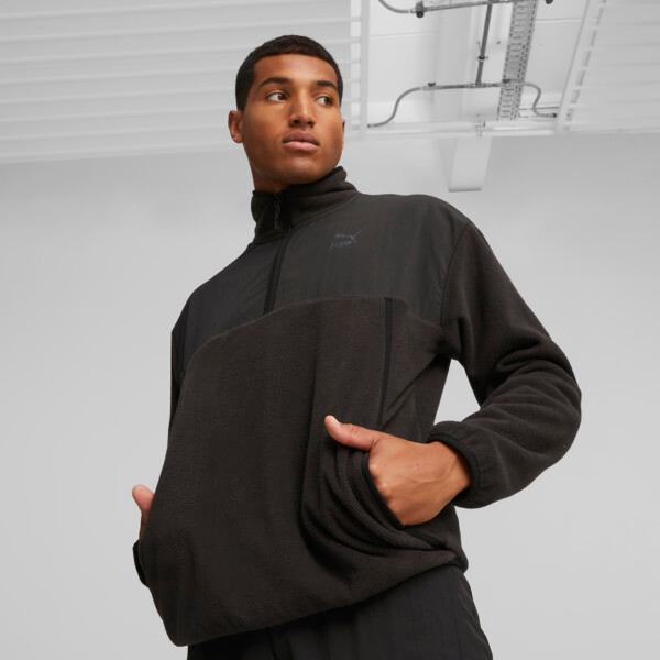 PUMA CLASSICS UTILITY Men's Half-Zip Jacket Product Image