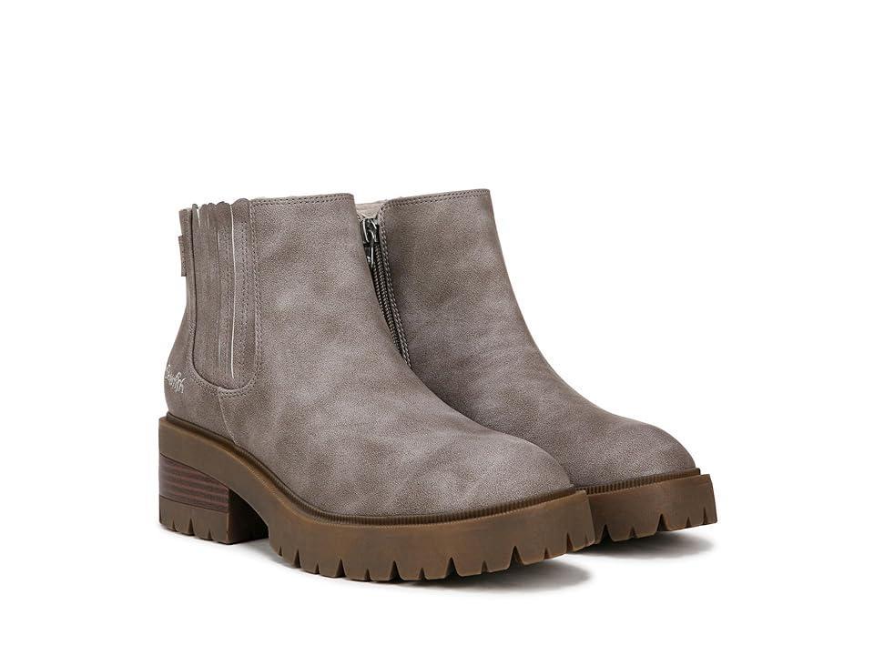 Blowfish Malibu Joy Booties (Grey Faux Nubuck) Women's Boots Product Image