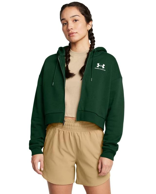 Women's UA Icon Fleece Full-Zip Hoodie Product Image