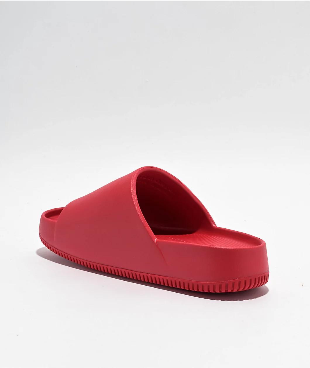 Nike Calm University Red Slide Sandals Product Image