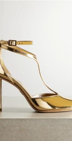 Lysandra metallic patent-leather pumps product image