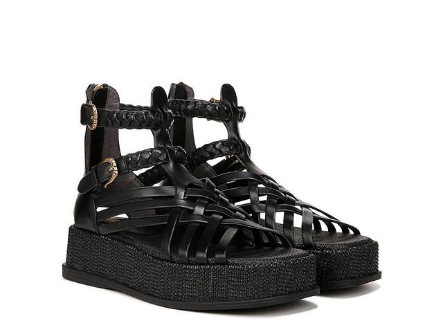 Sam Edelman Womens Nicki Square Toe Woven Strappy Platform Gladiator Sandals Product Image