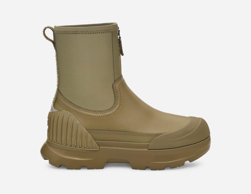 UGG Womens Neumel X Zip Leather Rain Boots Product Image