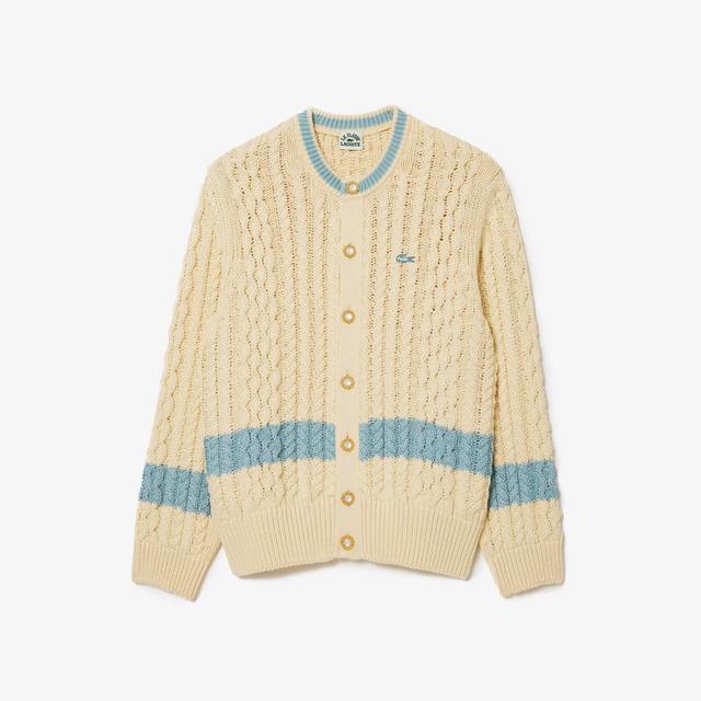 Lacoste x le FLEUR Striped Cardigan Product Image