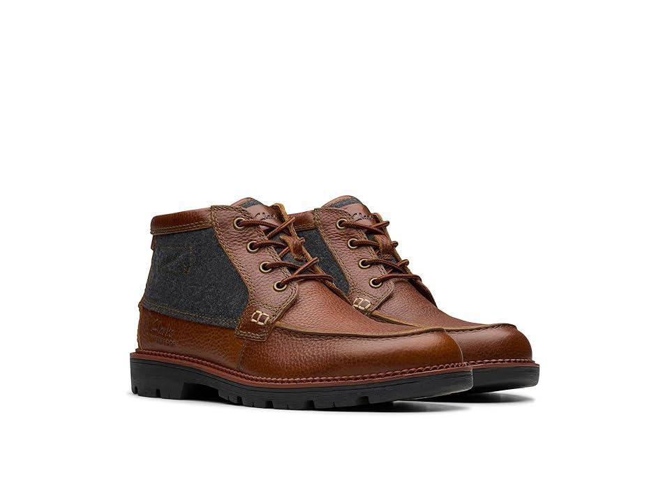 Clarks Maplewalk Moc Tumbled Leather) Men's Boots Product Image