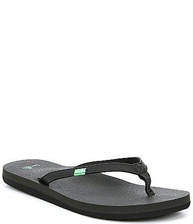 Sanuk Womens Yoga Joy Thin Strap Flip Flops Product Image