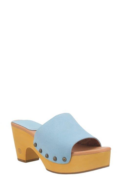 Dingo Beechwood Platform Side Sandal Product Image