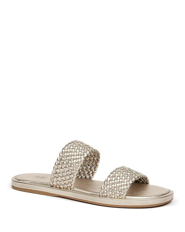 Paige Womens Dakota Flat Slide Sandals Product Image