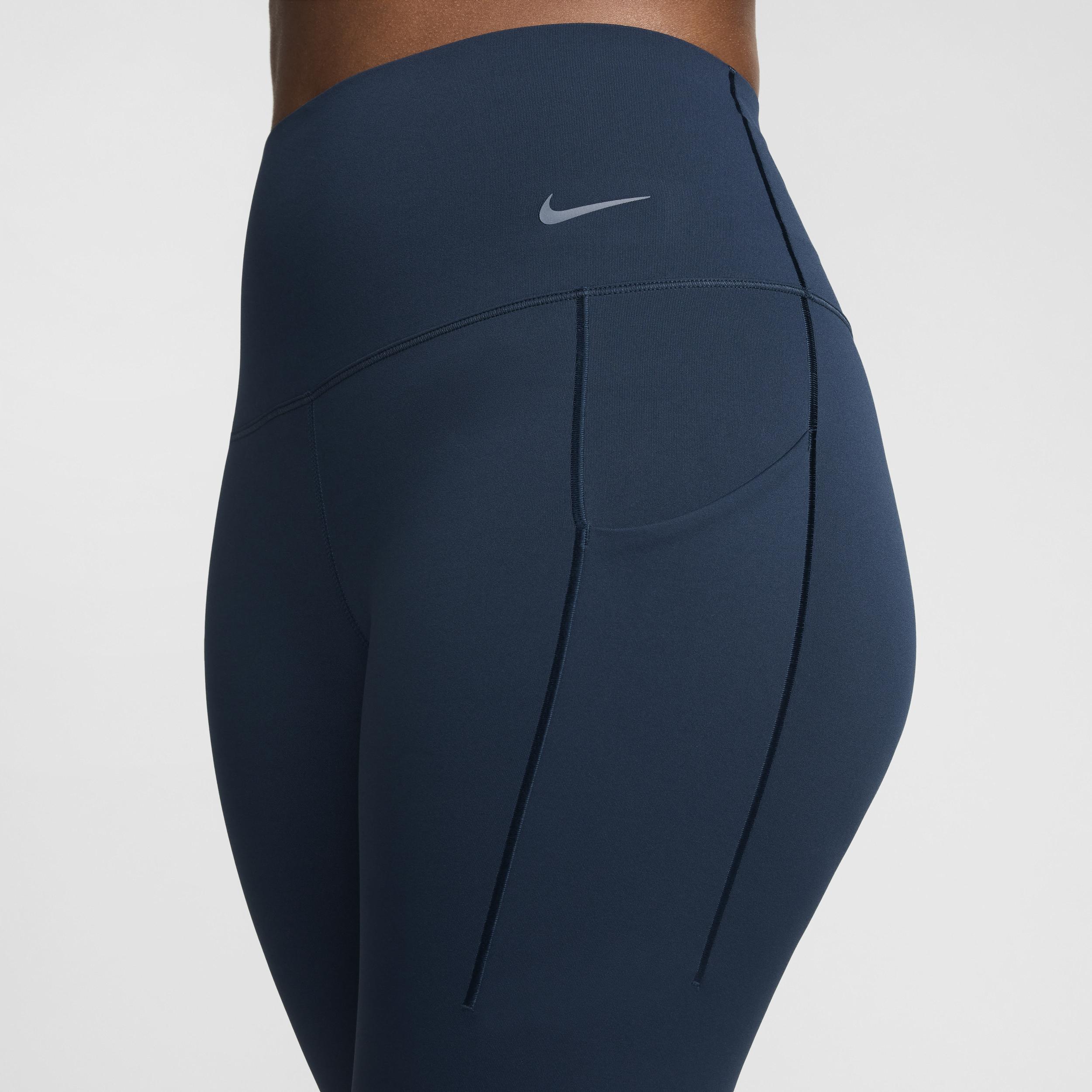 Nike Women's Universa Medium-Support High-Waisted 8" Biker Shorts with Pockets Product Image