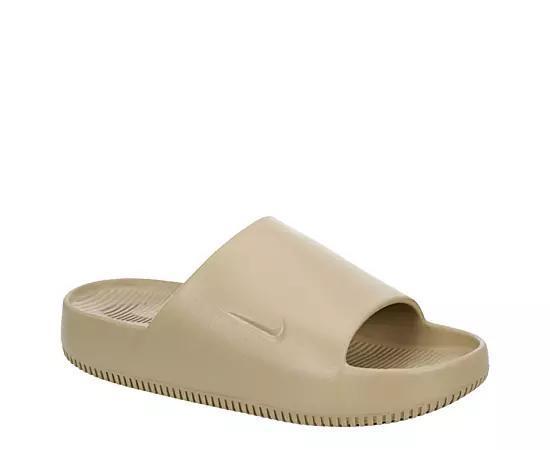 Nike Calm Mens Slide Sandals Green Product Image