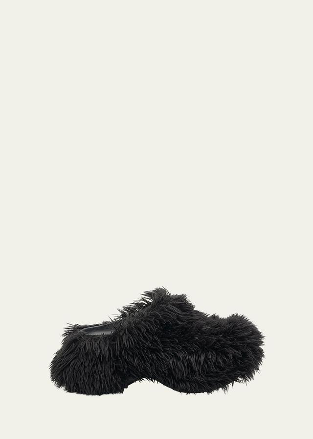 x Crocs Mens Faux Fur Mules Product Image