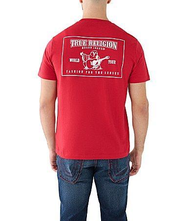 True Religion Brand Jeans Box Cotton Graphic T-Shirt Product Image