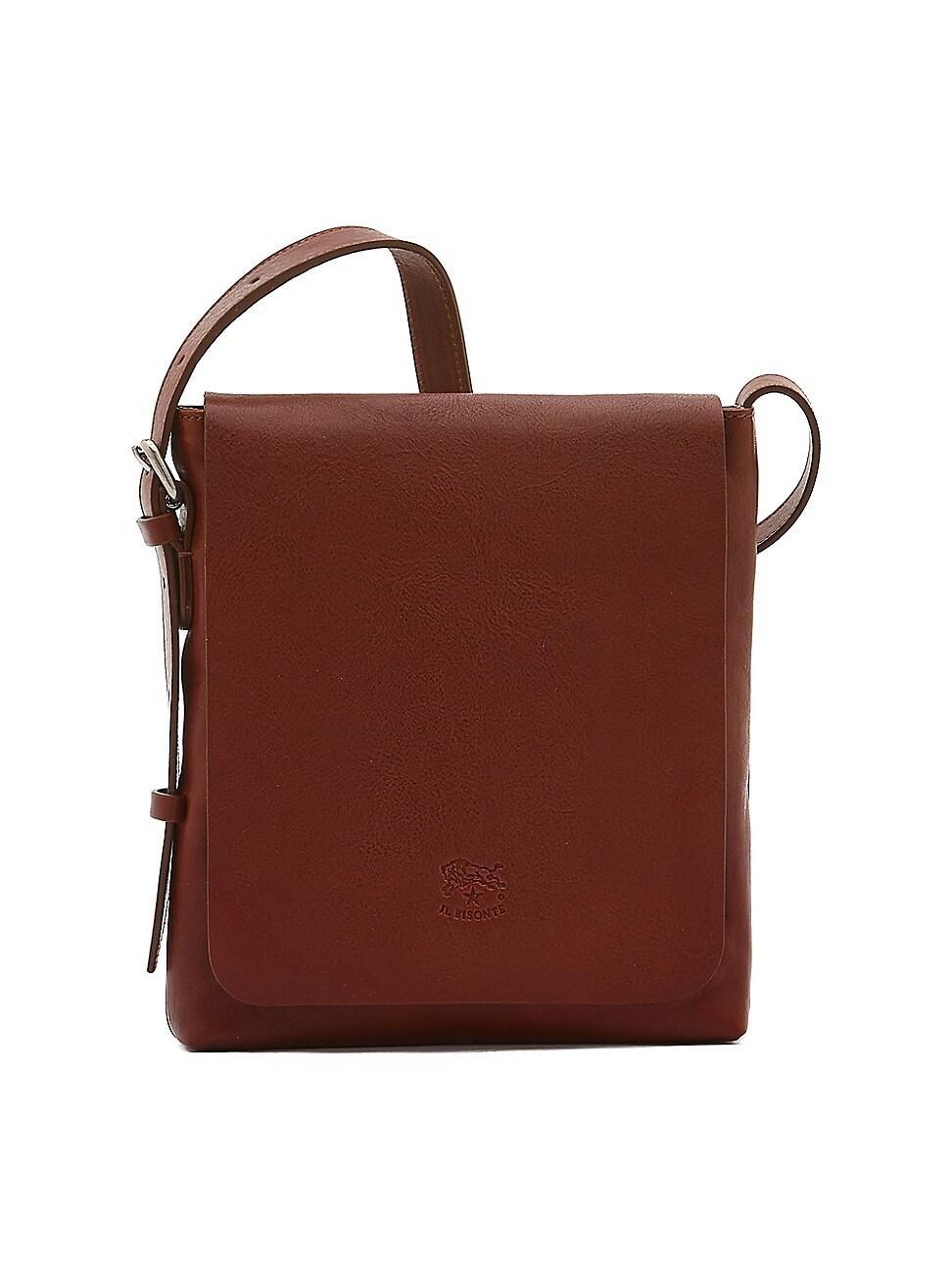 Mens Brolio Leather Crossbody Bag Product Image