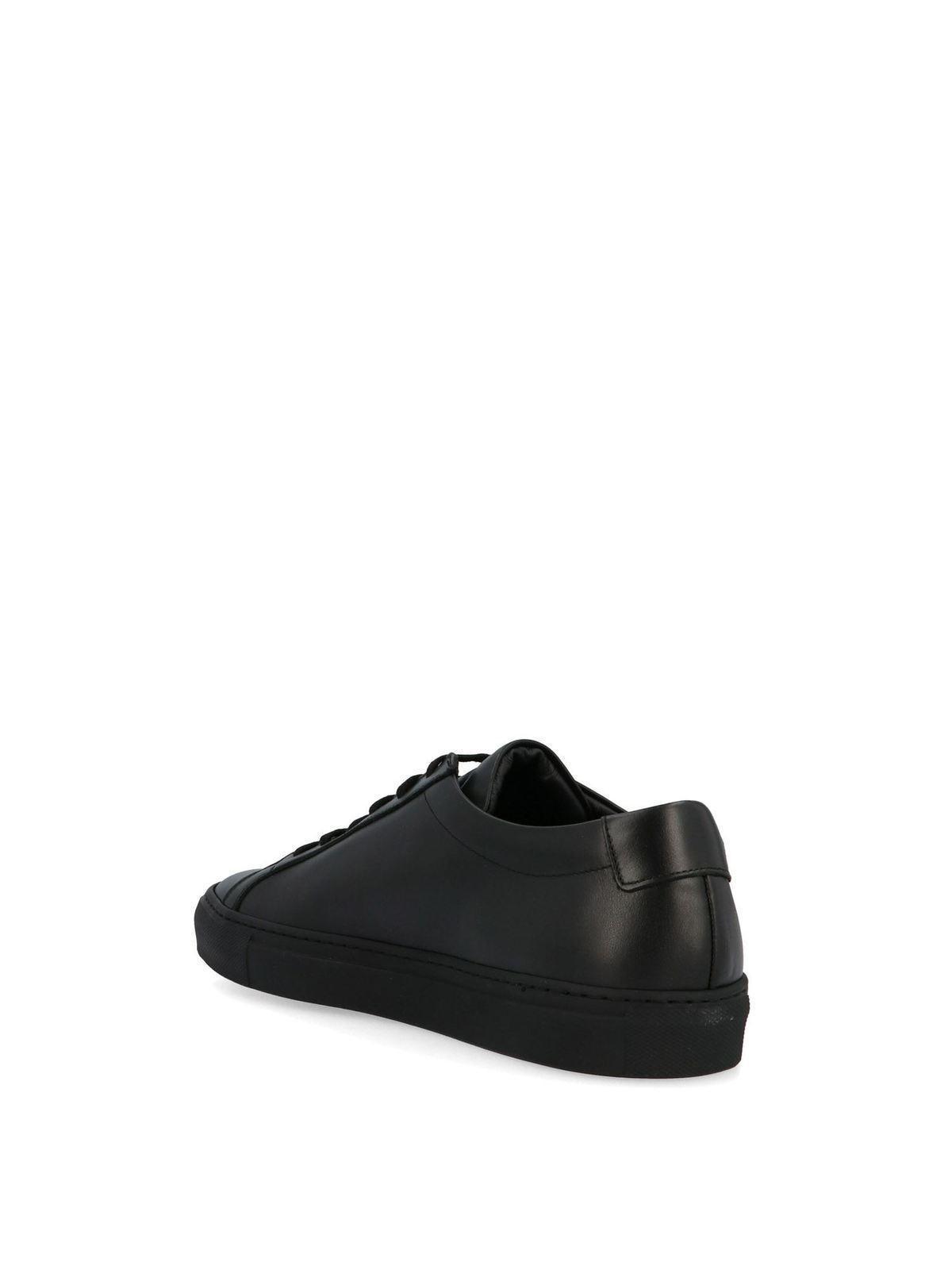 COMMON PROJECTS Achilles Sneakers In Black In Negro Product Image