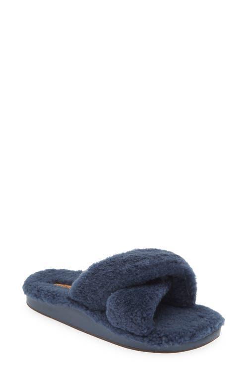 OluKai Hila Heu Genuine Shearling Slipper Product Image