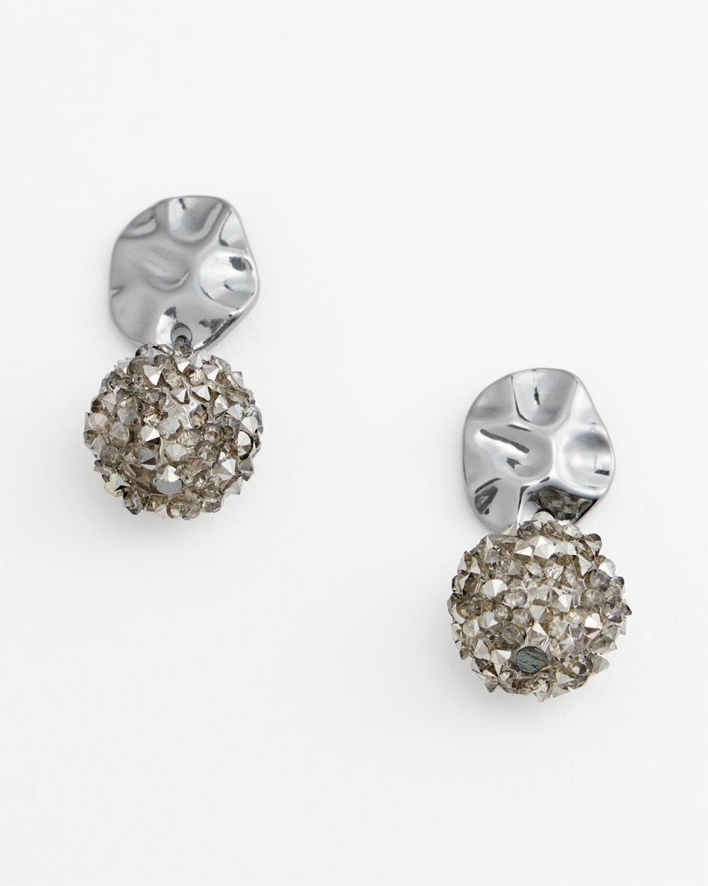 No Droopu2122 Glitzy Ball Drop Earrings Product Image