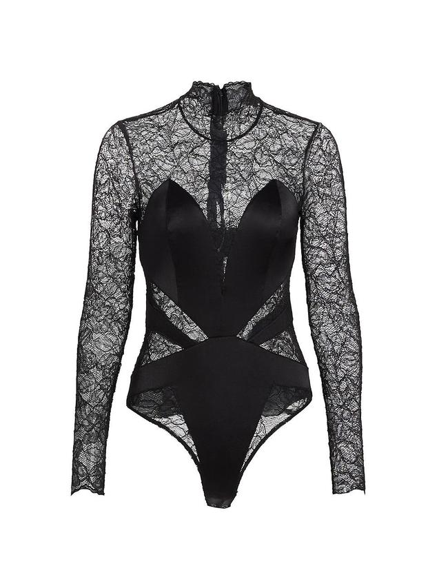 Womens Spritz Lace Bodysuit Product Image