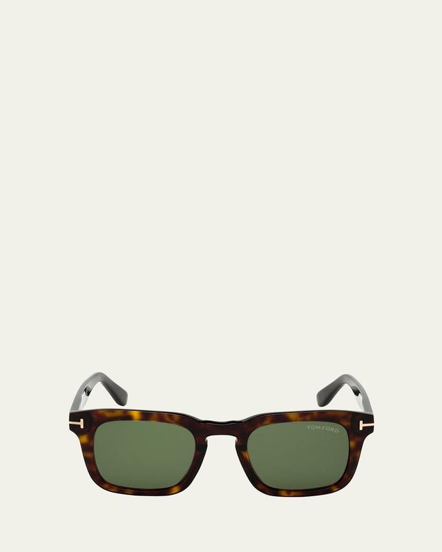 Mens Dax Square Tortoiseshell Sunglasses Product Image