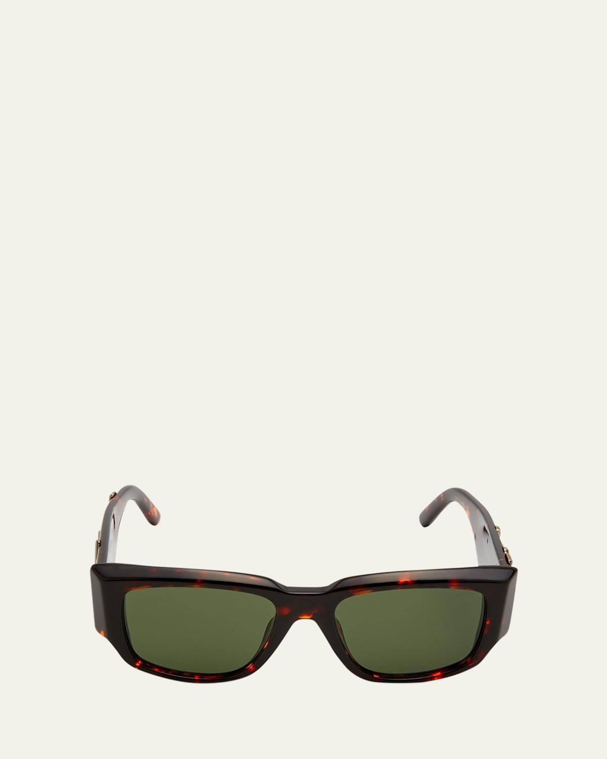 Mens Laguna Maxi-Logo Restangle Sunglasses Product Image