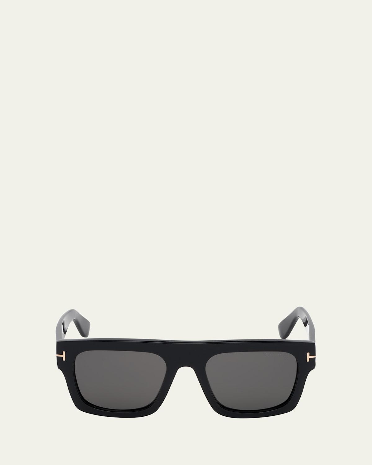 Mens Fausto Thick Acetate Sunglasses Product Image