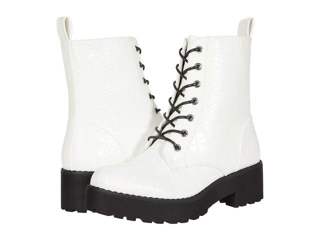 Dirty Laundry Mazzy Croco) Women's Lace-up Boots Product Image