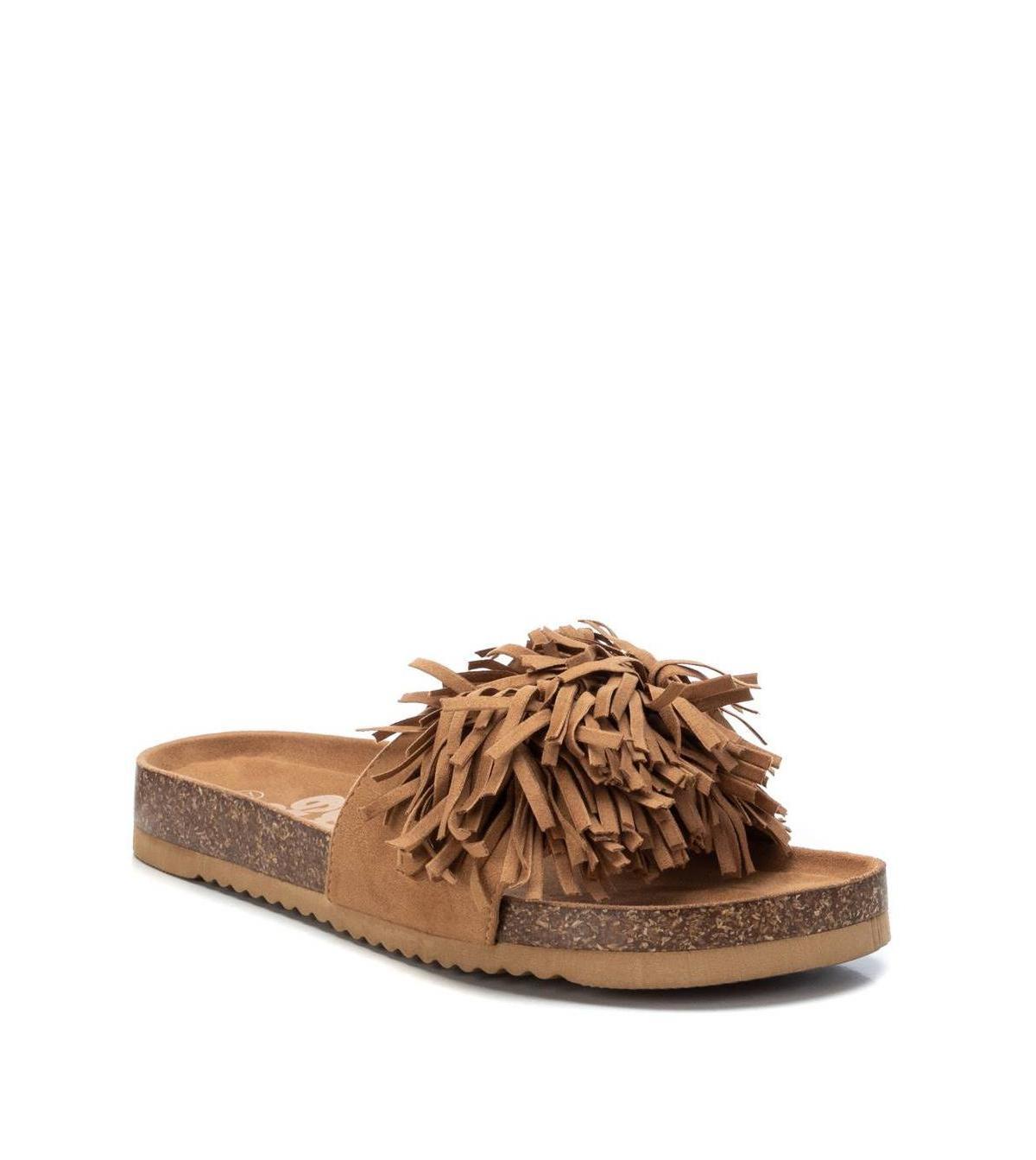 Xti Womens Suede Flat Sandals By Product Image