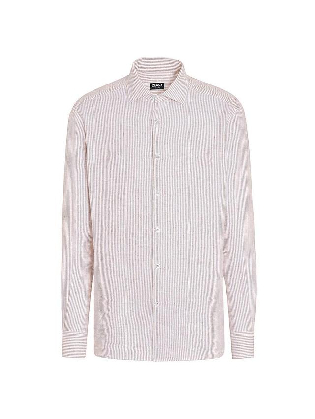 Mens Oasi Lino Shirt Product Image