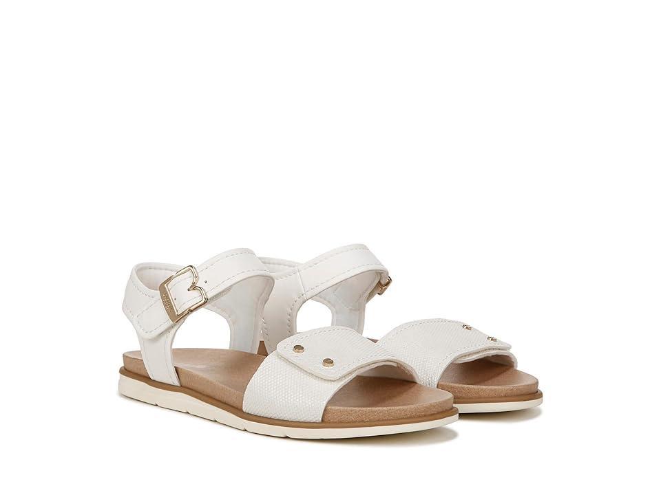 Dr. Scholl's Nicely Sun Flat Sandal (Off White) Women's Sandals Product Image