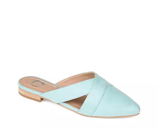 Journee Collection Giada Womens Mules Green Product Image