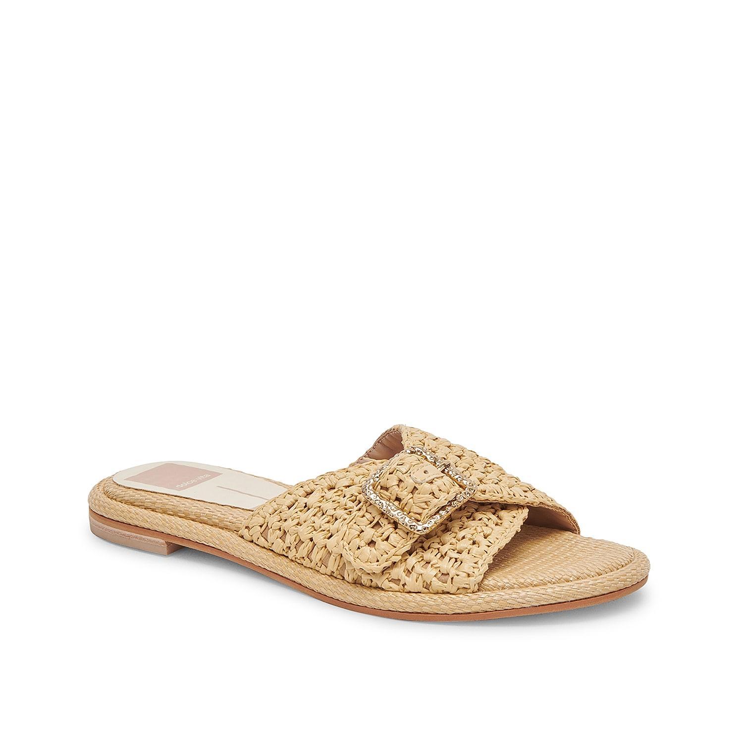 Dolce Vita Alonzo Raffia Sandals Product Image