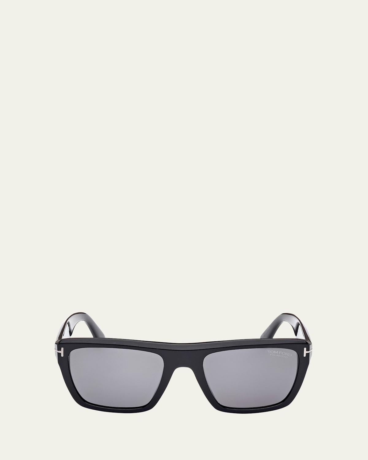 Mens Alberto 55MM Square Sunglasses Product Image