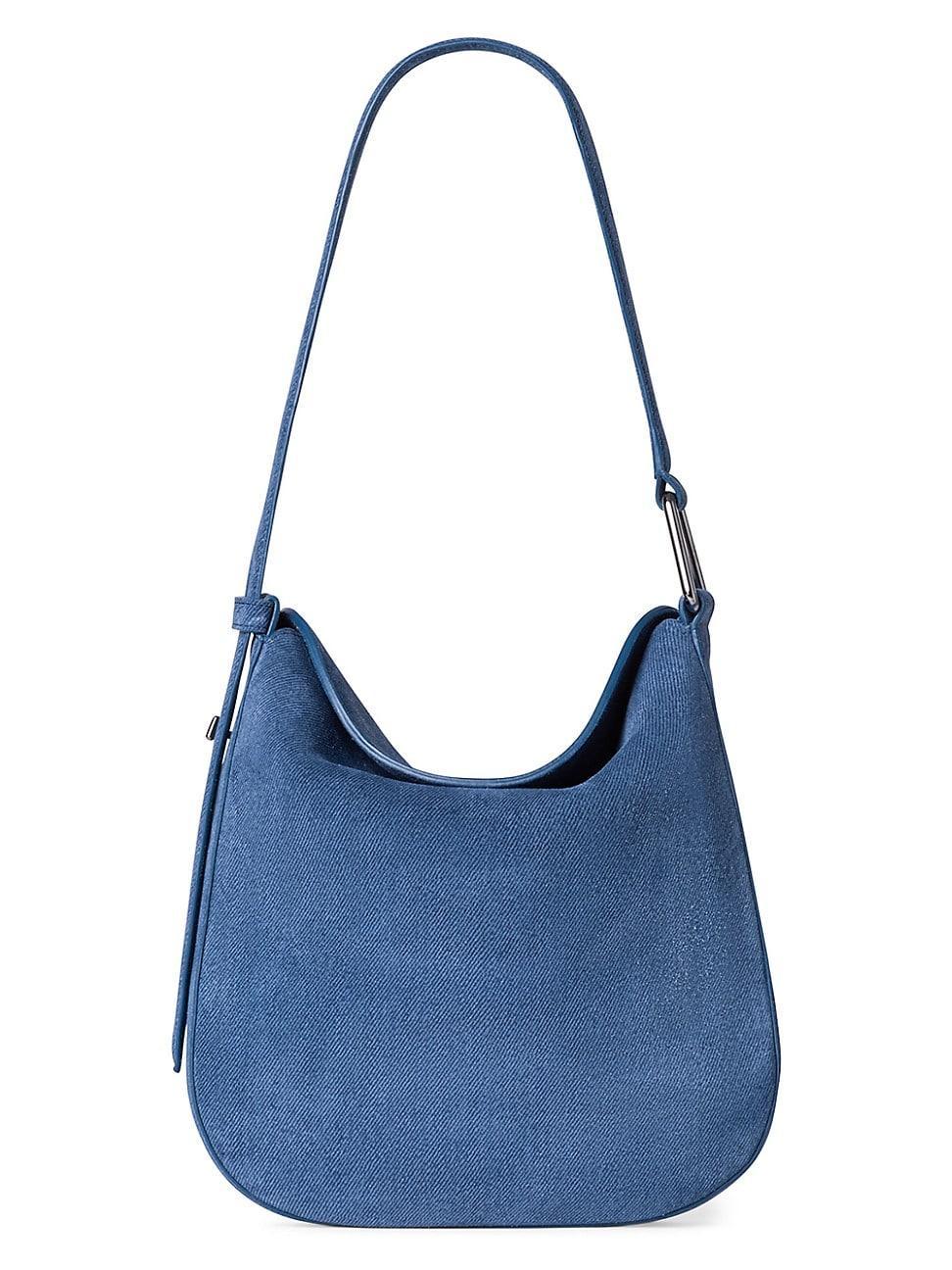 Womens Anna Little Leather Hobo Bag Product Image