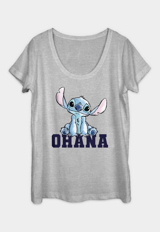 Fifth Sun Lilo And Stitch On Ohana Graphic Tee Product Image