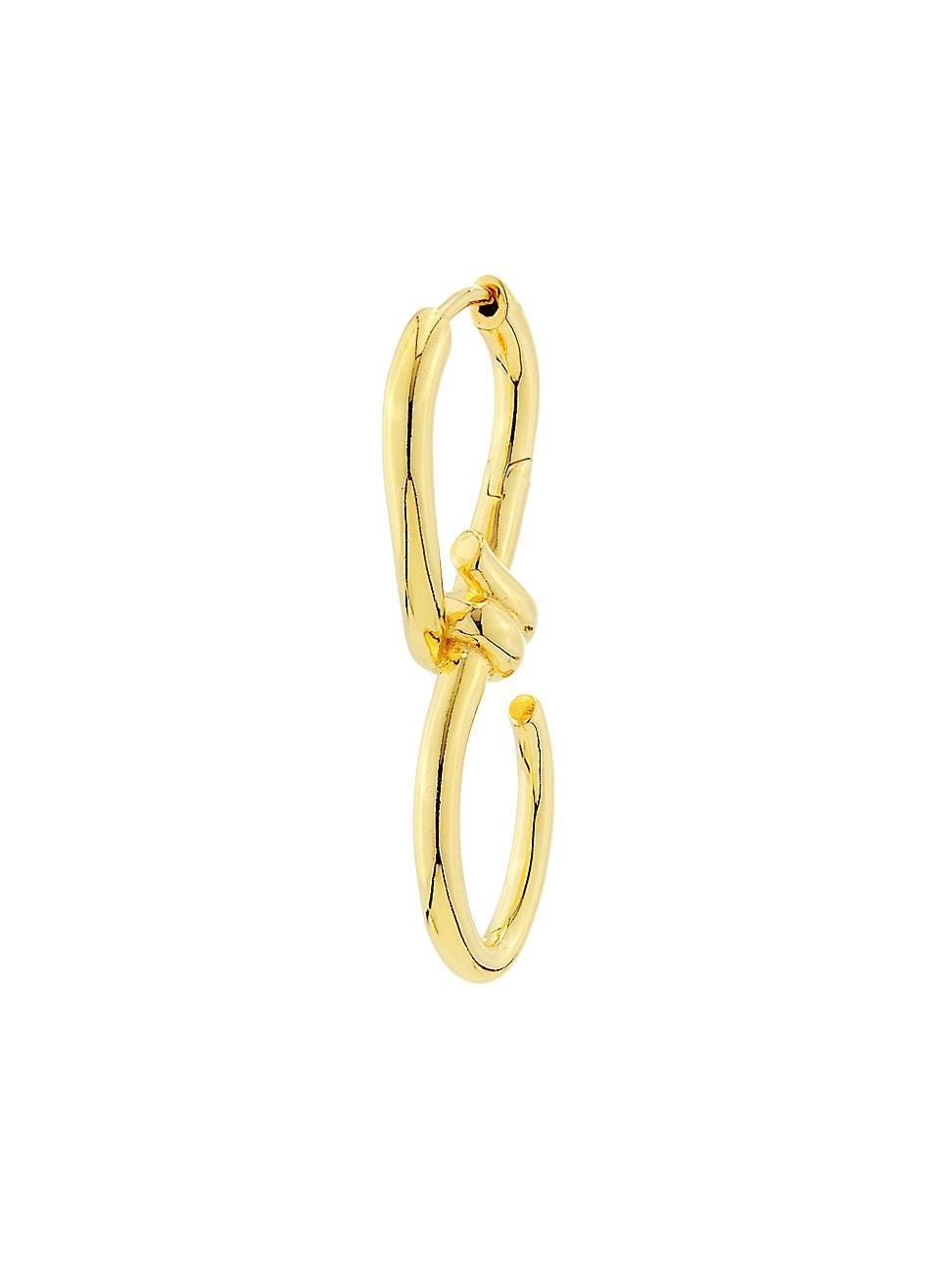 Womens Pirro 22K-Gold-Plated Drop Earring Product Image