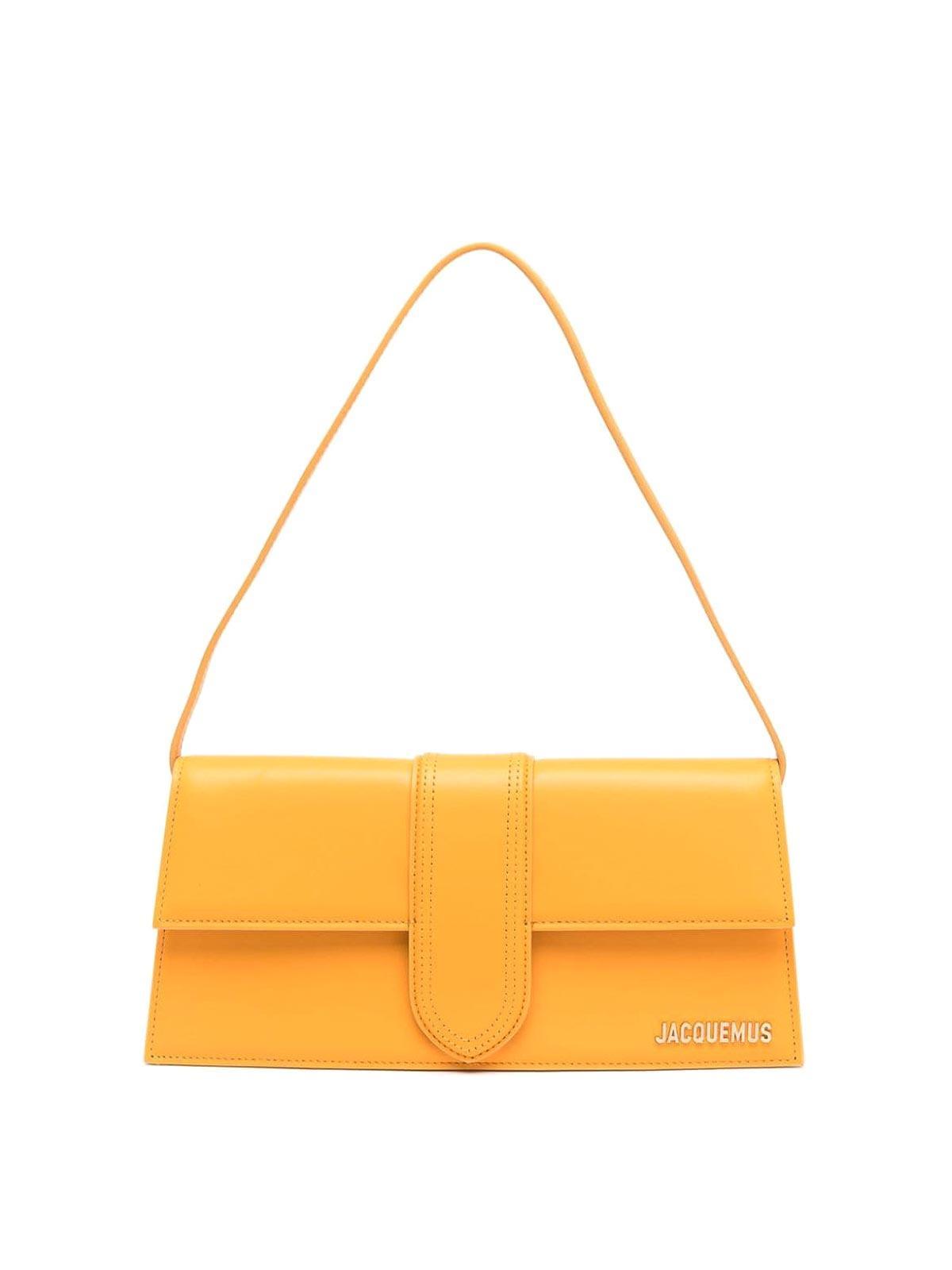 JACQUEMUS Le Bambino Long Shoulder Bag In Orange Product Image