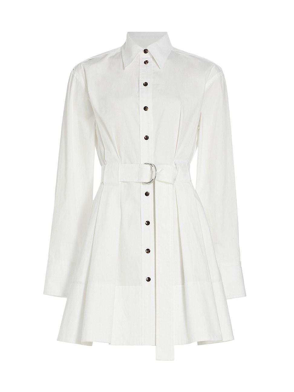 Womens Viola Belted Shirtdress Product Image